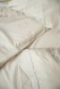 Omne Sleep 4-Piece Cream Microplush and Bamboo Flex Head Queen Hypoallergenic Sheet Set