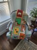 Lots of Sable Pembroke Corgi Quilted Blanket 50x60 Artwork Pattern Quilted Throw Blanket for Bed, Couch, Sofa, Soft and Lightweight