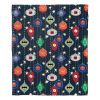 DC Comics Justice League Silk Touch Throw Blanket, 50" x 60", Hero Ornaments